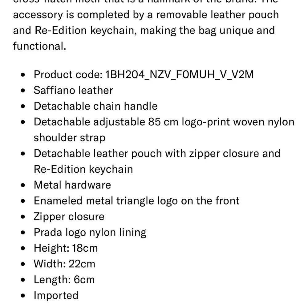 Gorgeous Prada 2005 reedition leather bag - Picture 6 of 10